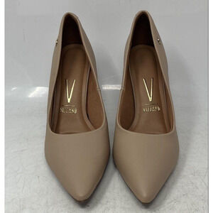 Vizzano Womens Brown Pointed Toe Slip-On Stiletto Pump Heels Size 7